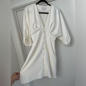 Oversized sleeve mini dress, worn once
